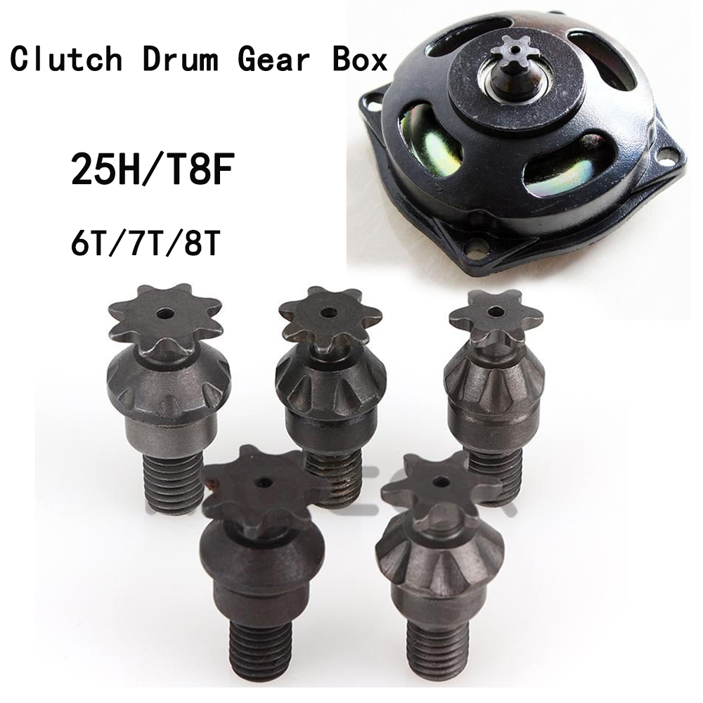25H T8F 6/7/8 الأسنان مخلب طبل - مراجعة Chain Sprocket Set وسعره